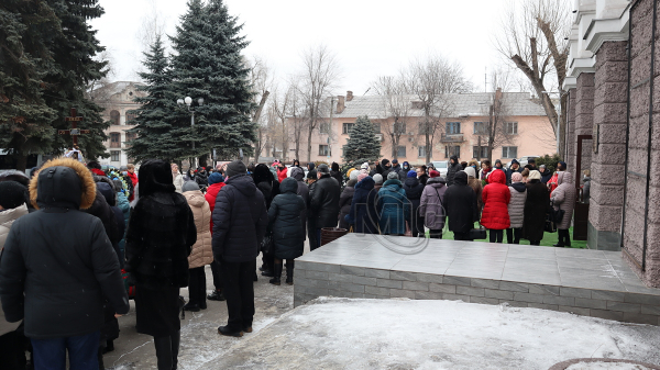 В Каменском прошла церемония прощания с Людмилой Сбоевой