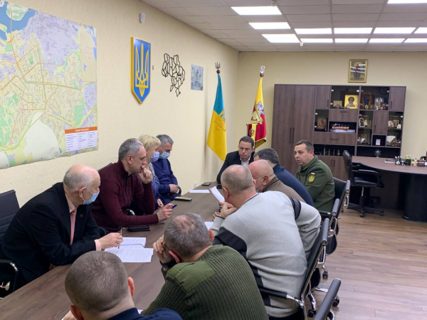 В Каменском прошло рабочее совещание по вопросу территориальной обороны
