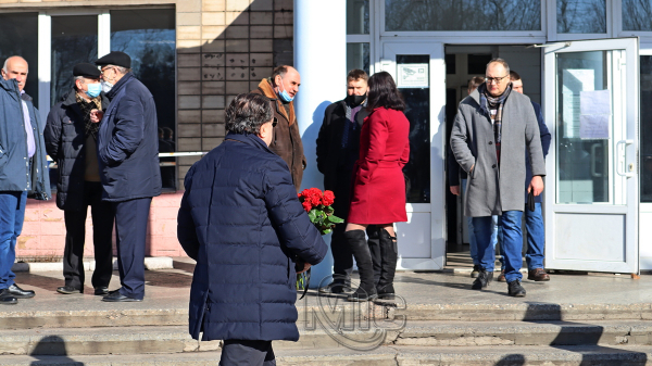 В Каменском прошла церемония прощания с ректором ДГТУ