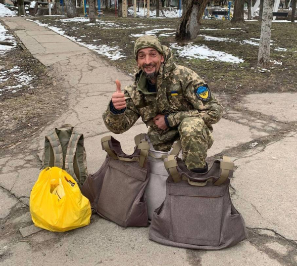 Каменское продолжает помогать украинским военным