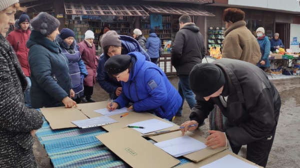 На Днепропетровщине продолжается сбор подписей за закрытие неба над Украиной
