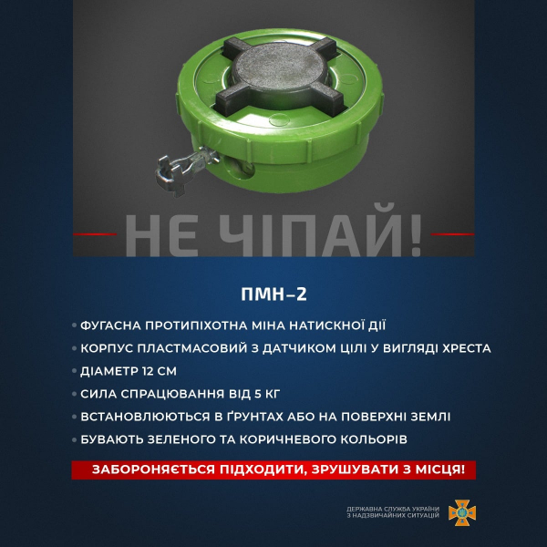 Каменчан информируют о распространенных взрывоопасных предметах