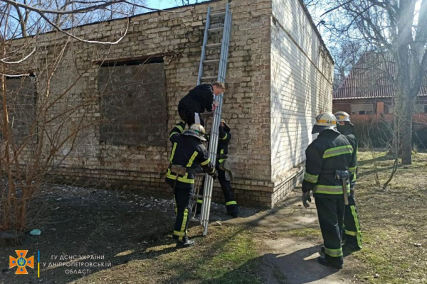 В Покрове спасатели сняли с крыши подростка
