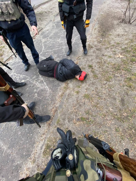 В Каменском задержали вооруженных диверсантов