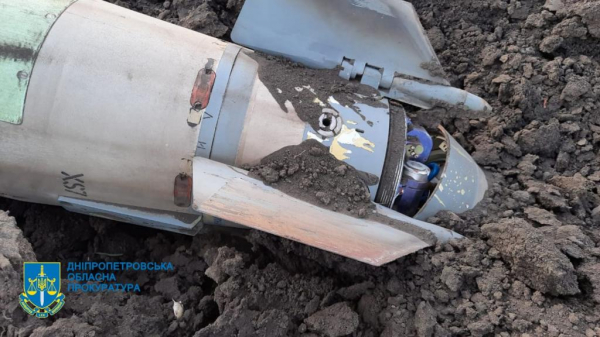 Оккупанты снова обстреляли  кассетными боеприпасами Криворожский район 
