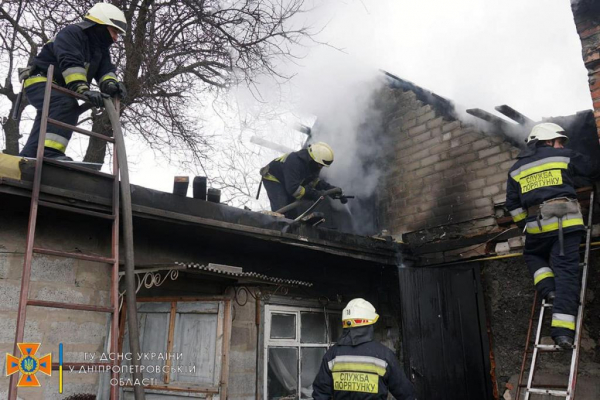 В Днепре горел частный дом
В Днепре горел частный дом