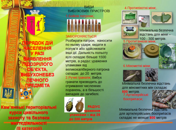 Как действовать каменчанам в случае опасности?