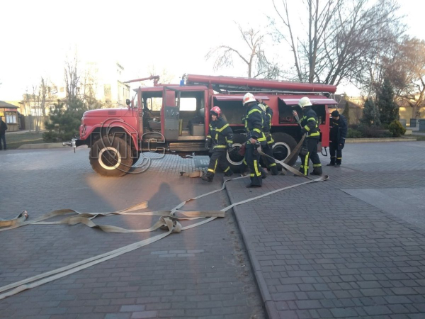 В парке Каменского горел детский аттракцион