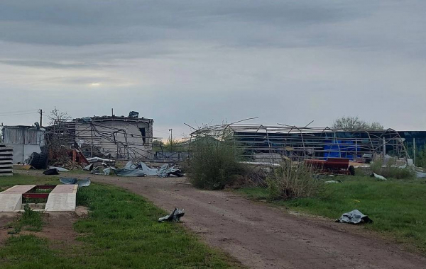 Второй &laquo;прилет&raquo; за сутки в Синельниковском районе