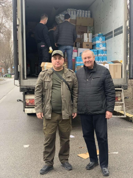 В Каменской район доставили 20 тонн гуманитарной помощи
