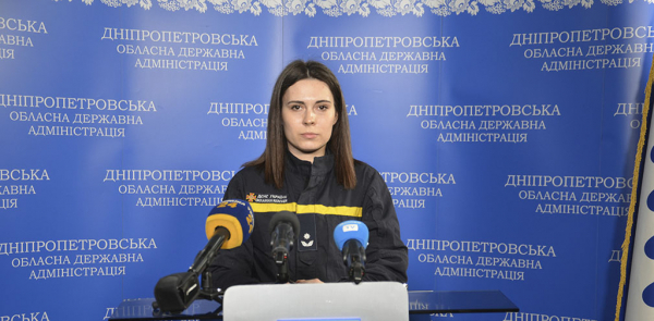 В результате обстрелов оккупантов получила тяжелые травмы пресс-офицер облуправления ГСЧС
