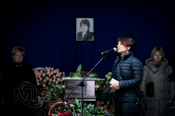 В Каменском попрощались с Татьяной Онищенко