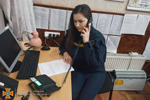 С начала апреля  на линию психосоциальной поддержки ГСЧС Днепропетровщины поступило около сотни звонков

