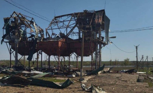 В Синельниковский район Днепропетровщины снова прилетела ракета
