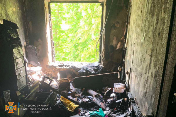 В Кривом Роге в горящей квартире обнаружили погибшего мужчину
