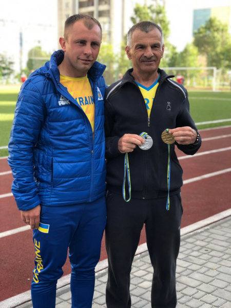 Марафонец-ветеран из Каменского в пятый раз стал чемпионом Европы
