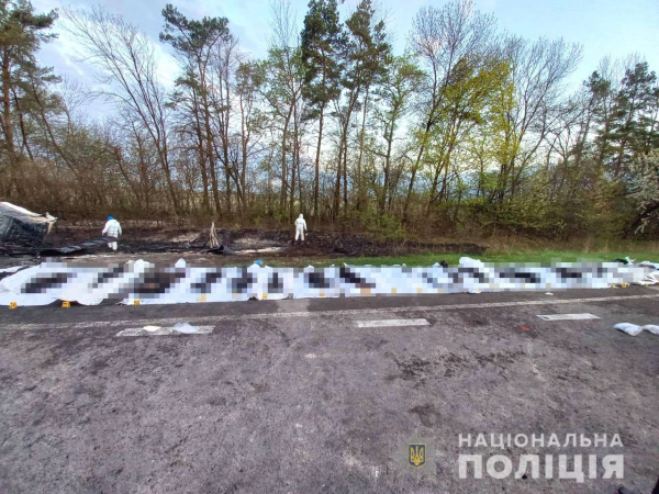 Самая масштабная дорожная трагедия в Украине за последние 10 лет (фото)
