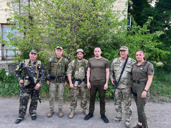 Каменчане помогают теробороне
