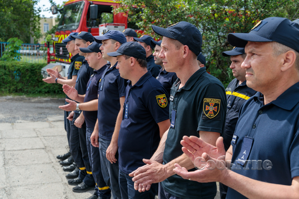 На левом берегу Каменского появилась своя пожарная команда
