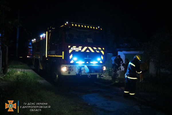Во время пожара в Днепре пострадали два человека
