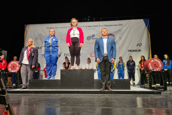 Каменчанка завоевала серебряную медаль чемпионата Европы по пауэрлифтингу