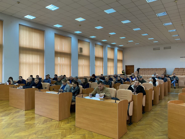 Состоялась сессия Каменского районного совета