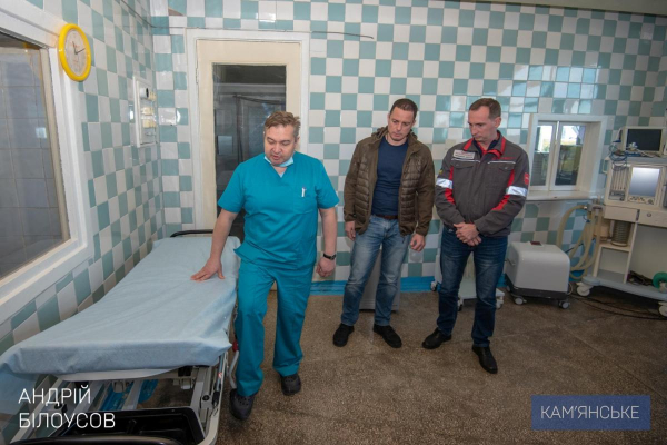 Каменское получило очередную помощь от предприятия &laquo;Каметсталь&raquo;