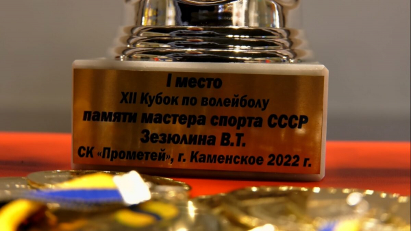 Турнир по волейболу памяти Валерия Зезюлина прошел в Каменском