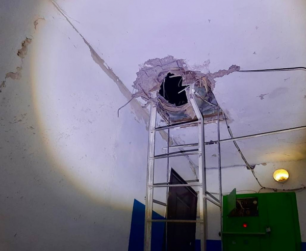 Ночью от вражеского огня в очередной раз страдала Никопольщина