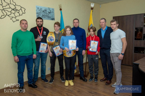 Каменской городской голова встретился со спортсменами