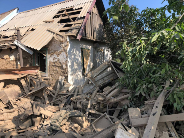 Ворог вчергове обстріляв Нікополь, є постраждалий
