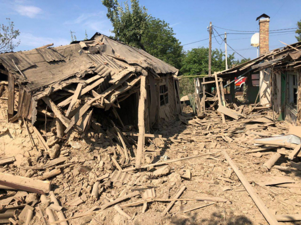 Ворог вчергове обстріляв Нікополь, є постраждалий
