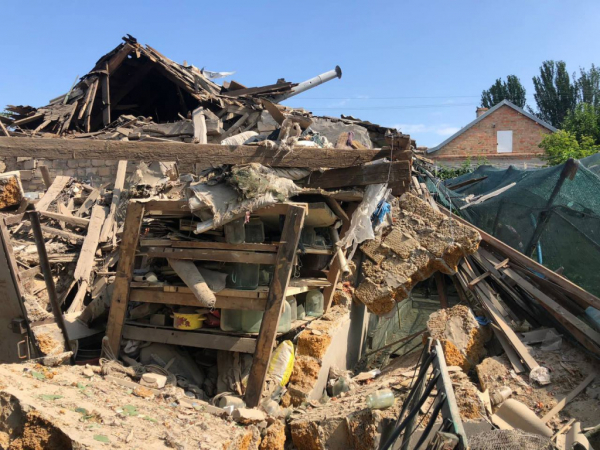 Ворог вчергове обстріляв Нікополь, є постраждалий
