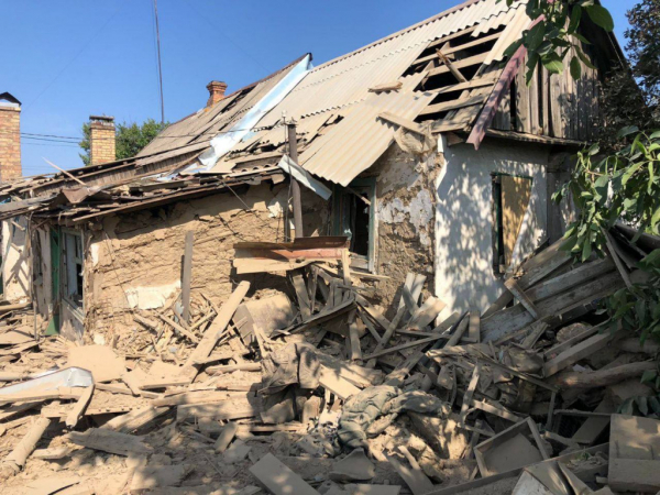 Ворог вчергове обстріляв Нікополь, є постраждалий
