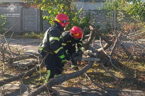 На Дніпропетровщині ліквідовують наслідки негоди
