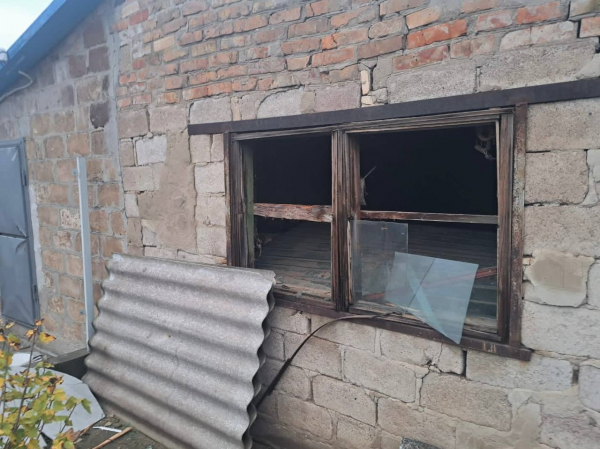 Ворог спрямував на Нікополь два дрони-камікадзе та двічі атакував місто з важкої артилерії