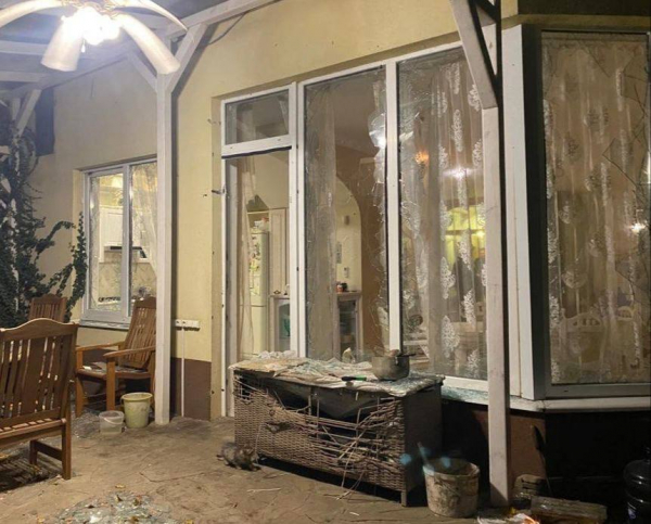 Ворог двічі обстріляв Нікопольщину з артилерії і атакував дронами-камікадзе