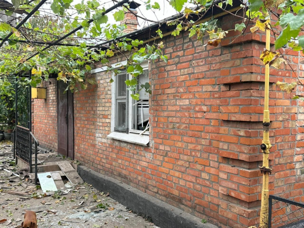 Сім разів протягом дня агресор обстрілював Нікопольщину, постраждав місцевий мешканець