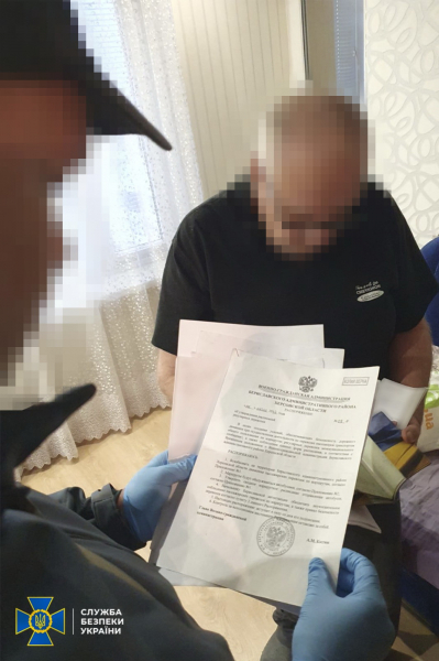 На Днепропетровщине СБУ задержала автоперевозчика-коллаборанта