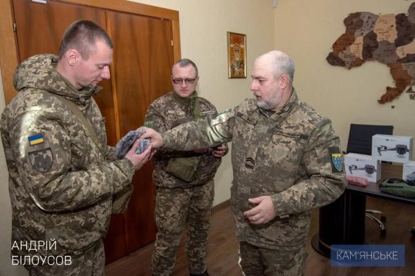 Каменское внесло очередной вклад в поддержку военных на фронте