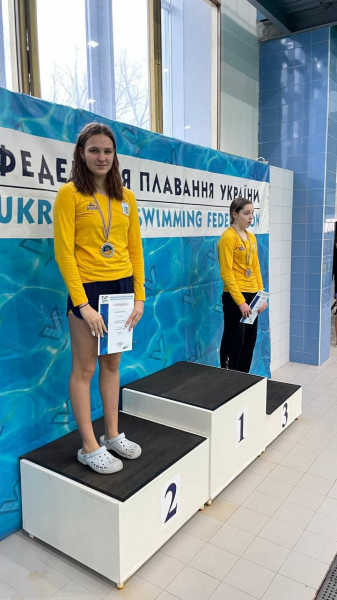 10 наград чемпионата Украины по плаванию &ndash; в активе каменских спортсменов