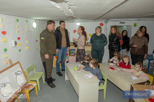 Проверка укрытий в детских садах Каменского