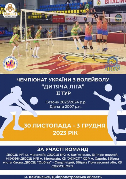 Каменские волейболистки сыграют во втором туре чемпионата Украины