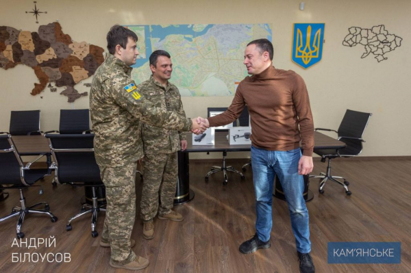 Чергову партію &laquo;Mavic&raquo; передали військовим у Кам&rsquo;янському