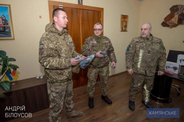 Каменское внесло очередной вклад в поддержку военных на фронте