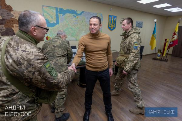 Военные получили очередное обеспечение от Каменского