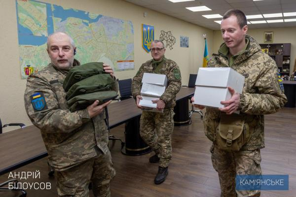 Военные получили очередное обеспечение от Каменского