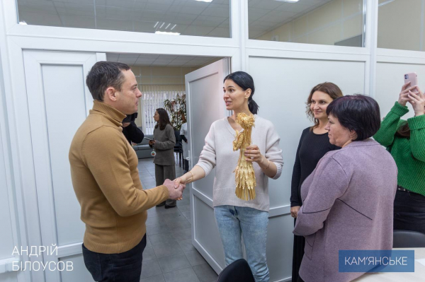 Центр реабілітації військових у Кам&rsquo;янському відвідала телеведуча Марія Єфросініна