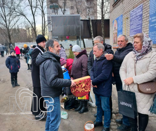 Как в Каменском праздновали Крещение