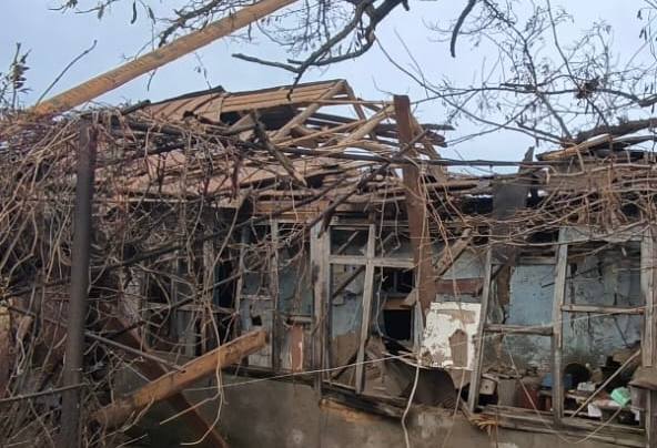 Окупанти поцілили по Нікопольщині 8 дронами-камікадзе та 6 разів обстріляли з артилерії